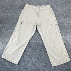 Columbia Cargo Womens 12 Capri Tan Sportswear Khakis Outdoor